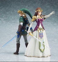 Figma# 320 薩爾達傳說 Link 林克 & # 318 薩爾達公主  Twilight Princess