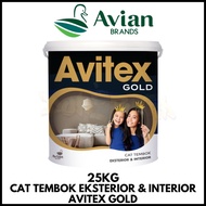 Cat Tembok Avitex Gold Pail 25KG