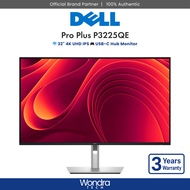 Dell Pro Plus P3225QE | 32" 4K UHD | IPS | USB-C Hub Monitor