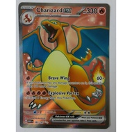 Charizard ex - 183/165 - Full Art Secret (Scarlet & Violet 151 Singles) [Near Mint]