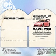 24h Shipping N9THNOVA Porsche 911 Trendy Casual Breathable Men's T-shirt 6