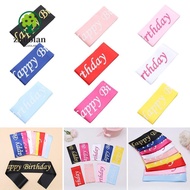 ZILUOLAN Etiquette belt Birthday sash for girls Bachelor  Party Decoration