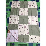 Handmade Single Patchwork Blanket /Selimut/100% Cotton 百家被