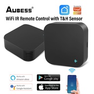 Aubess Tuya Smart WiFi IR Remote Control Smart Home Infrared Remote Controller Temperature &amp; Humidity Sensor Via Alexa Google
