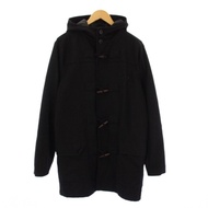 Coat Duffle black Direct from Japan Secondhand