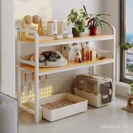 Bookshelf Desktop Iron Storage Rack Hole Board Multi-Layer Computer Desk Desktop Student Shelf with 