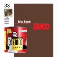 EMCO LUX CAT KAYU & BESI 1KG - COKLAT BROWN CAT PAGAR KUSEN PINTU -Izyo Shop25