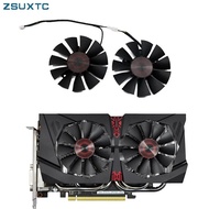 T128010BH 75mm DC 12V 0.25A Cooler fan For ASUS STRIX GTX1060 GTX960 GTX950 GTX 950 960 1060 Graphic
