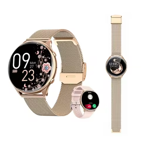 Women's Fitness Smartwatch with 1.39" Display Heart Rate Sleep Monitor Menstrual Cycle Tracker IP67 