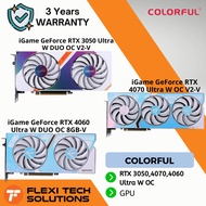 Flexi tech IGAME GEFORCE RTX 3050 / RTX 4060 / RTX 4070 ULTRA W DUO OC V2-V / W OC-V