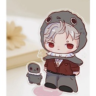 Sylus and Mephisto Chibi Acrylic Standee, Love and Deepspace Merch, LADS Merch, Sylus LADS 8cm