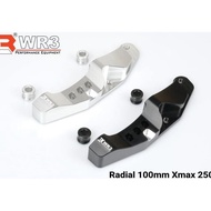WR3 Brembo Radial Monoblock Caliper Bracket 100mm M4 M50 Xmax 250 Original