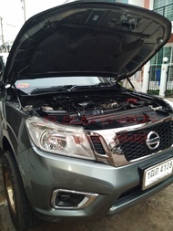 🔥โช๊คค้ำฝากระโปรงหน้า Nissan Navara Np300 2015-2023 (นิสสัน นาวาร่า) 1 คู่ Pro4x 2x สินค้าตรงรุ่น ไม่ต้องเจาะ ติดตั้งเองได้  รับประกัน 1 ปี🔥