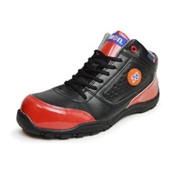 Seventy-Six Lubricants Men's High-Cut Safety Work Shoes — Steel Toe Cap & Cup Insole (Model 3041)