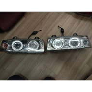 **Original BMW E36 SONAR Aftermarket Headlamp Projector Halfcut Japan**
