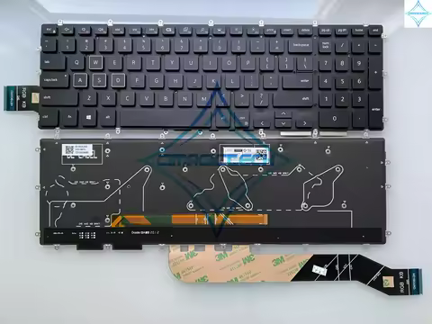 New US English RGB Backlit For Dell G G3 3500 G3 3590 G3 3779 G5 5500 G5 SE 5505 G5 5590 G7 7590 G7 