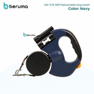 BERUMA 360° Retractable Dog Leash /Turnable dog leash / tali anjing retractable / tali anjing double