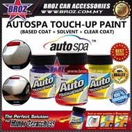 AUTOSPA Touch Up Paint Hyundai 3pcs/Set (Base Coat + Solvent + Clear Coat)
