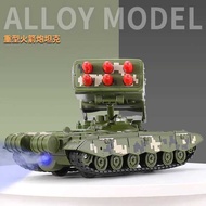 D7 Heavy Rocket Launcher Spray Tank Model Simulation Alloy T99a Missile Armored Vehicle Bo
