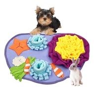 Tikar Snuffle Haiwan Peliharaan Mainan Pengayaan Anjing Interaktif Bertemakan Lautan Comel Untuk Ana