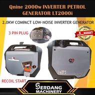 QNine 230V 2.0kW Compact Silent Inverter Generator LT2000i - Original Product - 6 Months local Warra