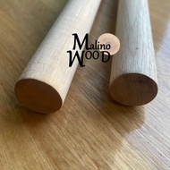 KAYU Dowel Macrame Wood Dowel Wood Stick Round Diameter 1cm Length 100cm