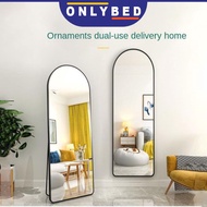 Full Length Arch 150cm x 40cm Stand Mirror Cermin Tinggi Besar Modern Nordic Scandinavian Mirror Dua