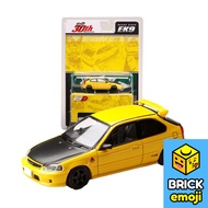 Hobby Japan HJDMD007 Honda CIVIC (EK9) Todojuku | INITIAL D Tomoyuki Tachi VS Takumi Fujiwara 1/64 (