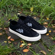 LOKAL Sneakers Aekoshoes Two Years Black Lis Original Indonesian Local Products Men/Women