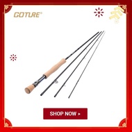 Fly Fishing Rod 9ft 2.7M 30T Carbon Fiber Cork Handle 5wt/6wt/7wt/8wt