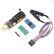 CH341A USB Programmer EEPROM BIOS Flasher Programmable Logic Circuits with SOP8 Flash Clip Suitable 