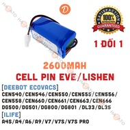 PIN ROBOT iLife A4S A4 A6 V7 V7S PRO A9 A10 3500mAh Bảo hành 6 tháng ####