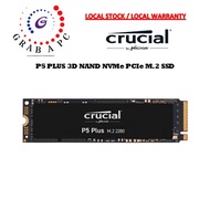 CRUCIAL P5 PLUS 3D NAND NVMe PCIe M.2 SSD (500GB / 1TB / 2TB)