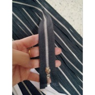 Metal zipper 30cm, 42cm and 47cm (white + black) / 10 strands