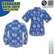 SERAGAM BATIK SMP - BATIK DEPOK RESMI