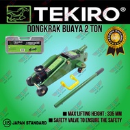 TEKIRO 2 Ton Crocodile Jack SPEC2 Hydraulic Floor Jack 2 Ton Universal Car Jack