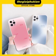 Colored square edge iphone case for iphone 6 to 16promax - E64