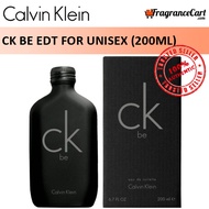 Calvin Klein cK Be EDT for Unisex Men Women (200ml) Eau de Toilette Black [Brand New 100% Authentic Perfume/Fragrance]