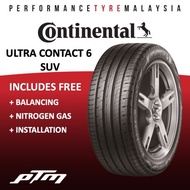 17 18 19 20 21 22 INCH Continental UltraContact UC6 SUV Tyre (FREE INSTALLATION/DELIVERY)