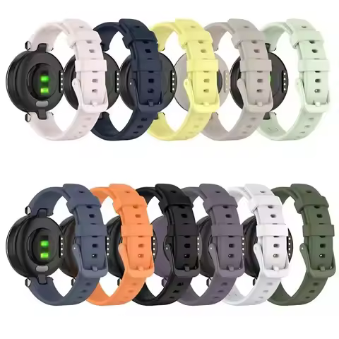 Soft Silicone Strap For Garmin Lily Watch Replacement Wristband Garmin Women Lily Fitness Sport Brac