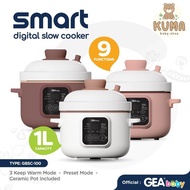 GEA Baby Slow Cooker GBSC-100 Smart Digital Slow Cooker 1 Liter Cooker Pan MPASI Baby Food Maker Coo