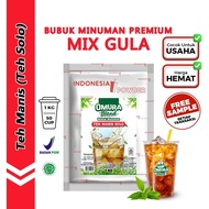 OMURA Premium Solo Tea Flavored Drink Powder 1 Kg Halal & BPOM Blend Powder Drink