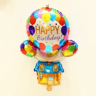 31 inch Bear hot air balloon wedding decoration balloon children birthday decoration aluminum foil b