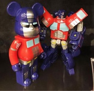 巜MEDICOM TOY BEARBRICK × TRANSFORMERS 柯柏文 OPTIMUS PRIME 400％ 》