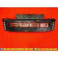 Ford Ranger T6 Front Grill With LED Light [READY STOCK]