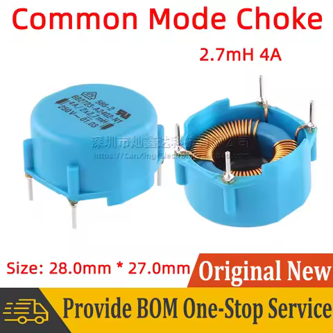 B82723A2402N001 Common Mode Inductor Coil Inductance 2.7mH 4A Switching Power Supply Noise Supressio