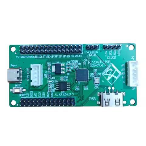 AS62 For Raspberry Pi RP2040 PICO Development Board Joystick Hitbox Controller For Xboxone For PS5 A