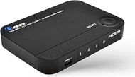 Orei 3-Port HDMI Switch, Ultra HD 4K @ 60Hz 3D 1080P - 3x1 HDMI Switcher Splitter Compatible with Apple TV, Fire Stick, Roku TV, Hdtv, PS4, Game Consoles - Ultra Compact