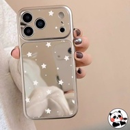 Silver Mirror Phone Case For iQOO 15 Ultra 13 12 10 8 Z11 Z11X Z10 Z9 Turbo Plus Z7 Pro Z6 Lite U3X 
