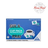 5g Sugar Gula Cube Pasir Sachet Prai Halus MSM Fine Granulated 500g 100's